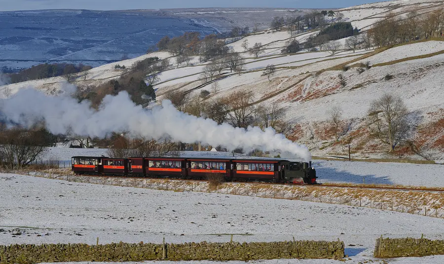 A view of the South Tynedale Railway