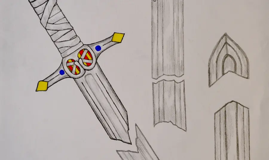 Young people invade the Isle of Man to discover Cumbria’s Viking legacy Drawing by project participant John Lake from the Studio Theatre West