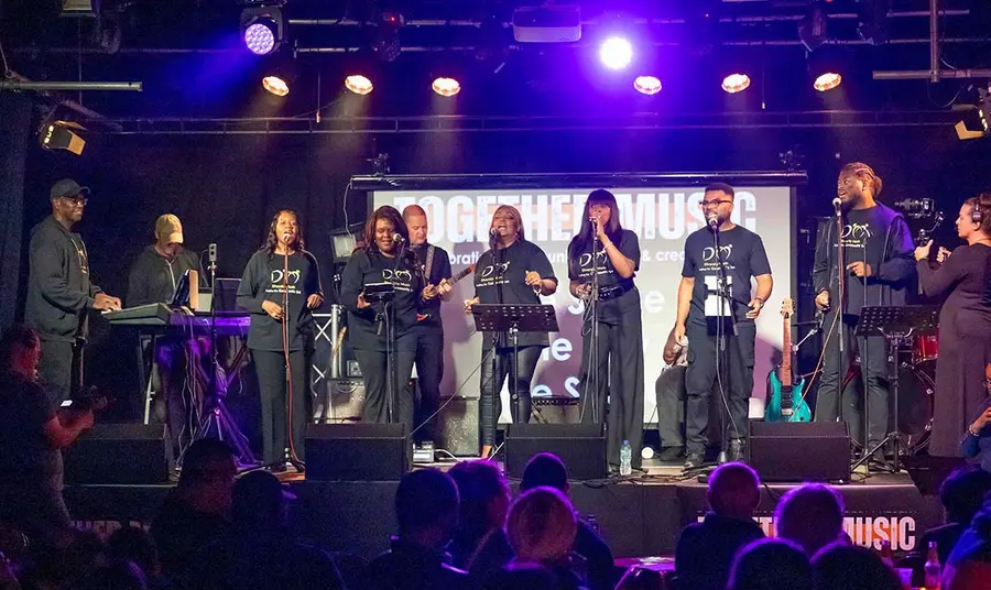 Diversity Music Community 1st perform on stage.