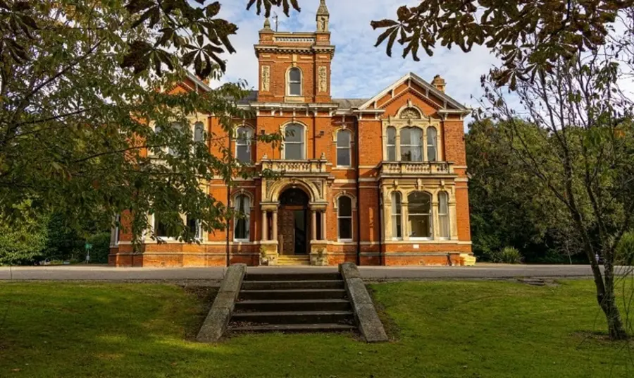 The exterior of Weelsby Hall.