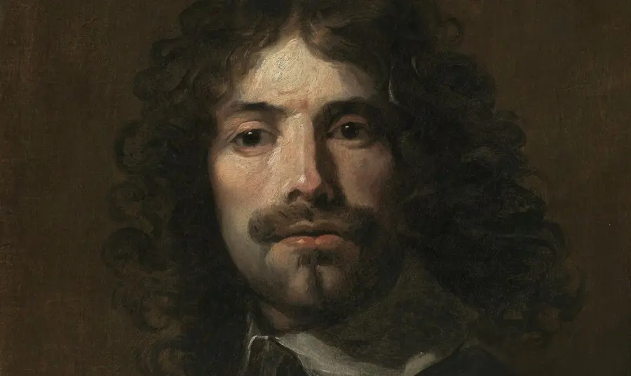 Self portrait by William Dobson, c. 1635-1640