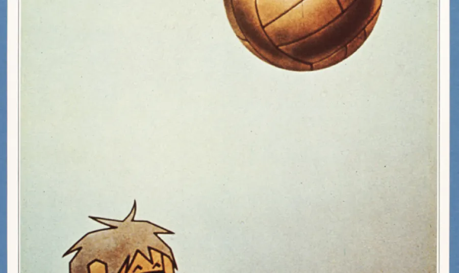 A poster advertising the 1966 World Cup in England