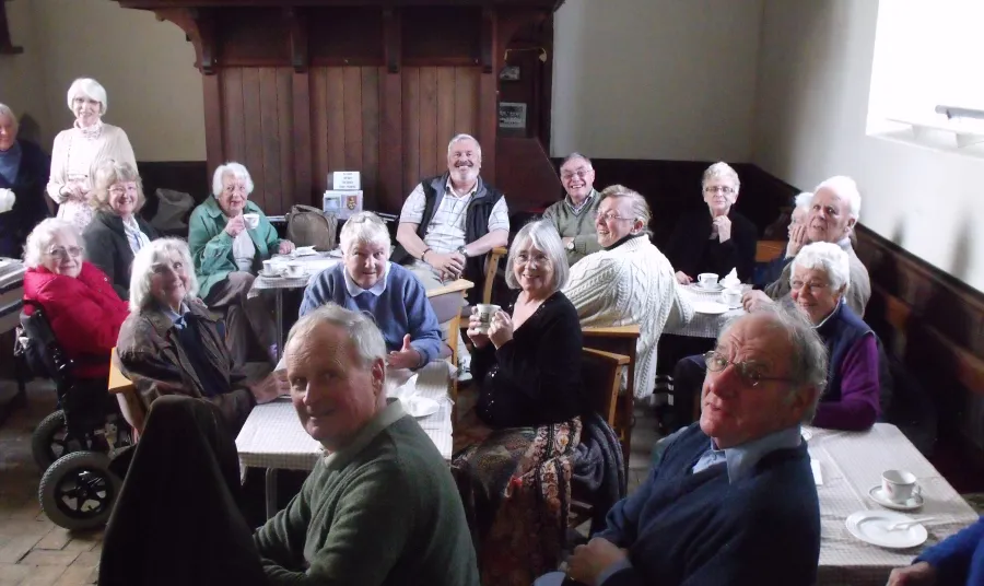 A tea meetup in Darsham