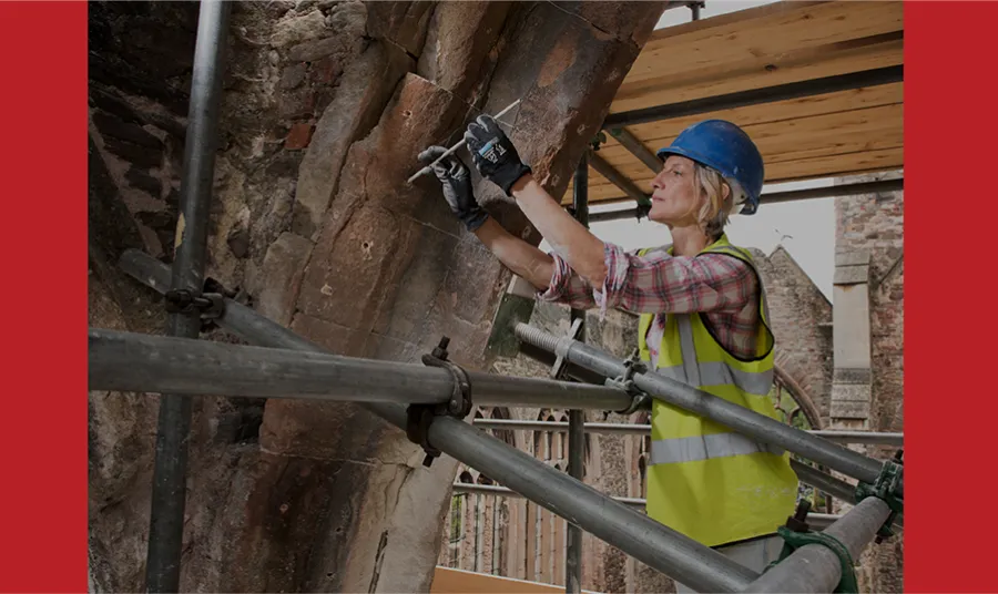 Woman working