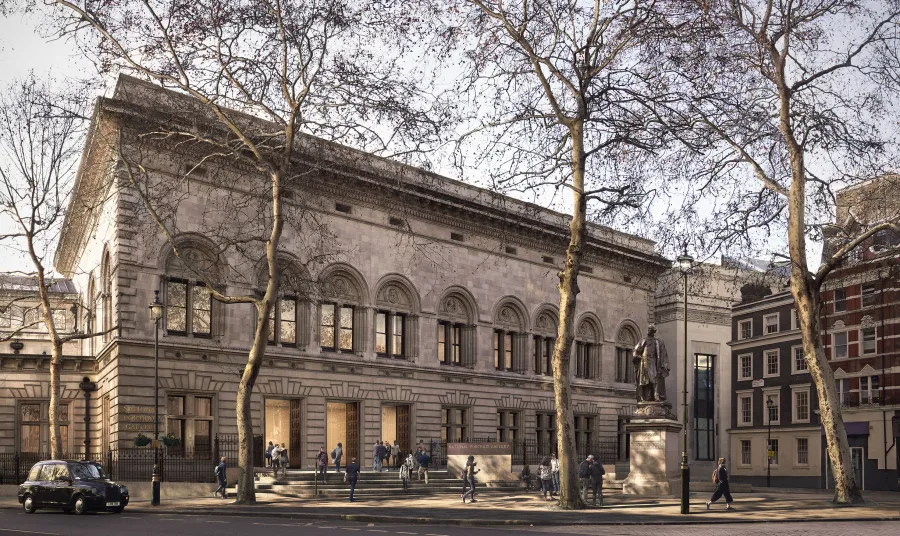 National Portrait Gallery forecourt proposal