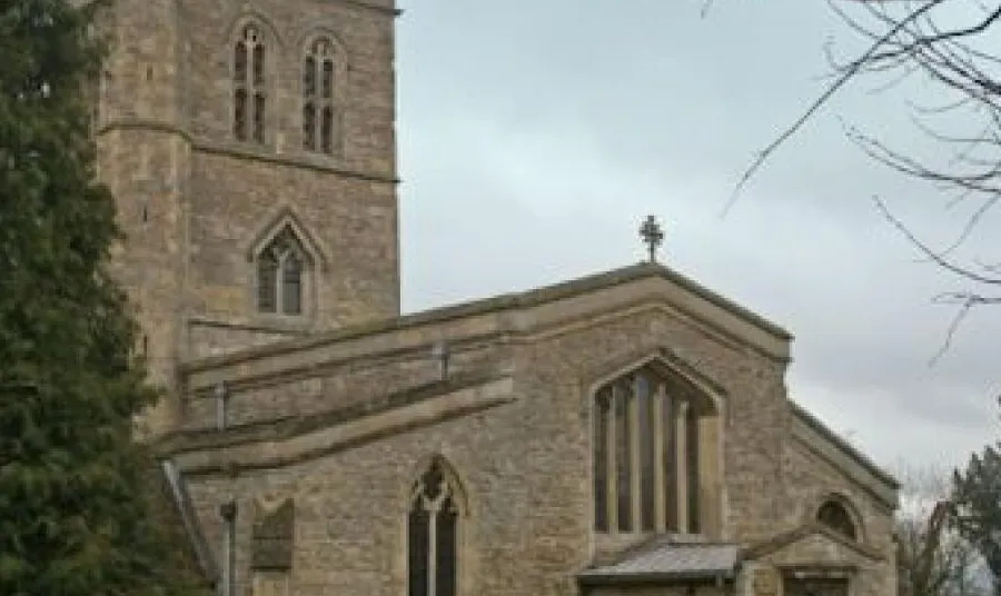 Outside view of St Marys Church, Long Crendon