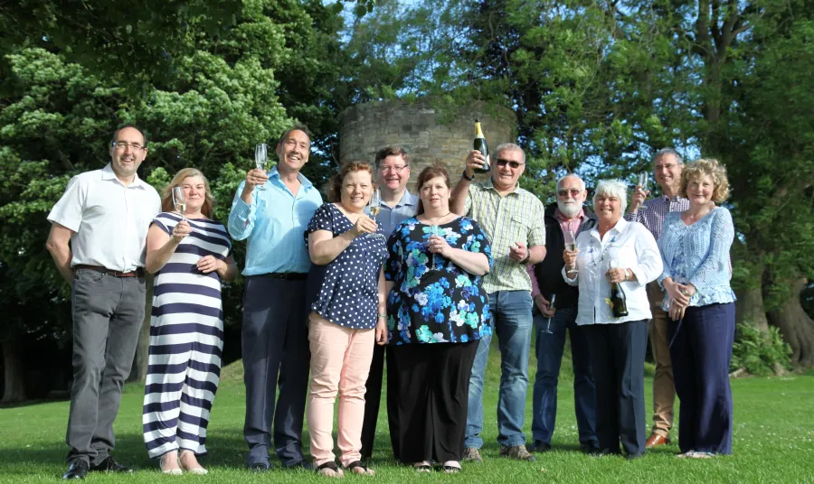 Friends of Chase Park celebrate the news of just under £1million National Lottery investment