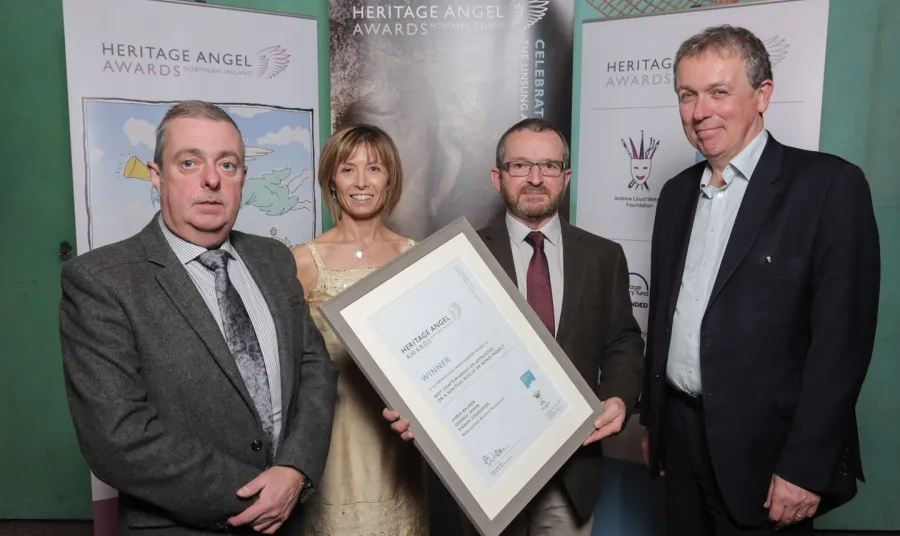 Winners of Best Craftsman or Apprentice on a Heritage Rescue or Repair Project