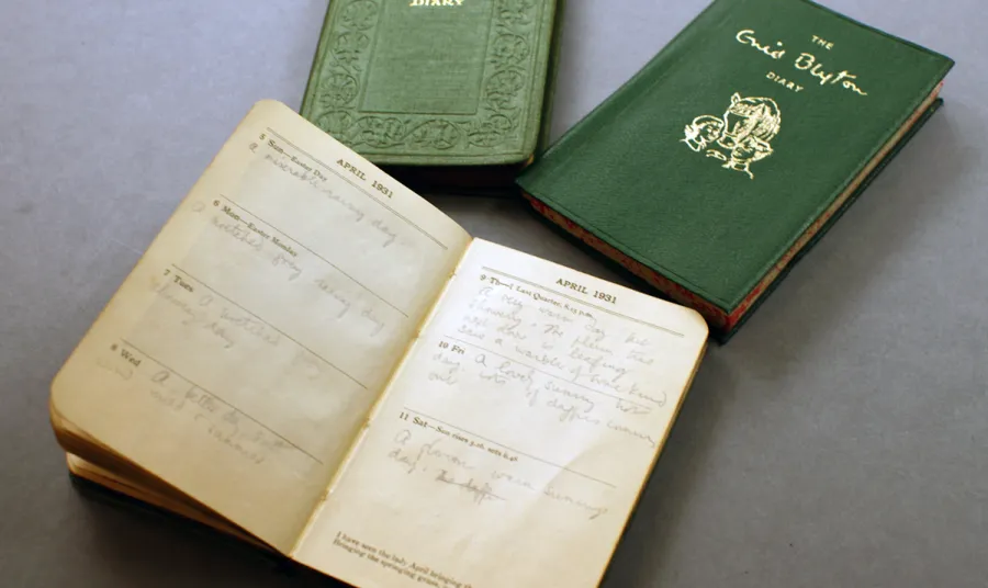 Enid Blyton's nature diaries