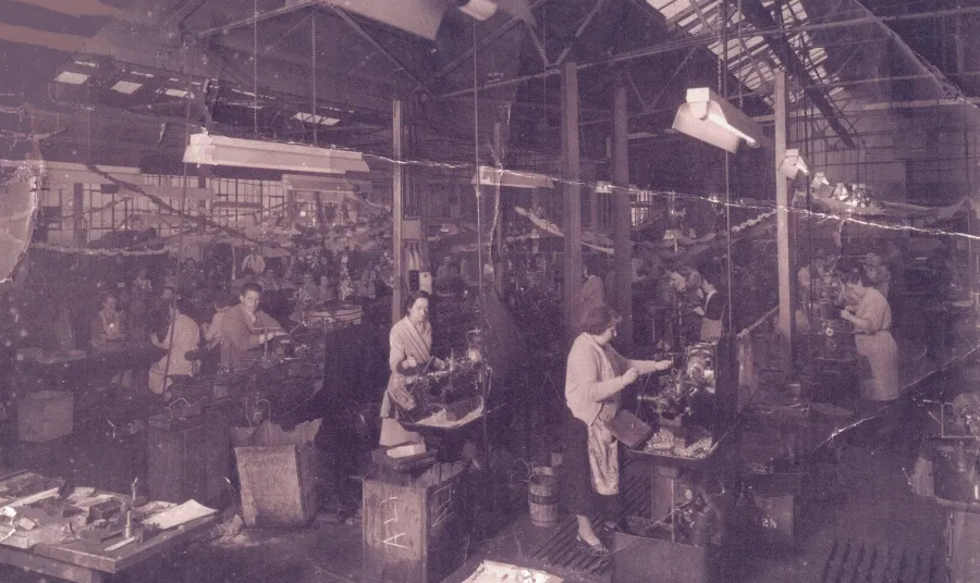 The Wells-Brimtoy factory in Somers Rd, Walthamstow