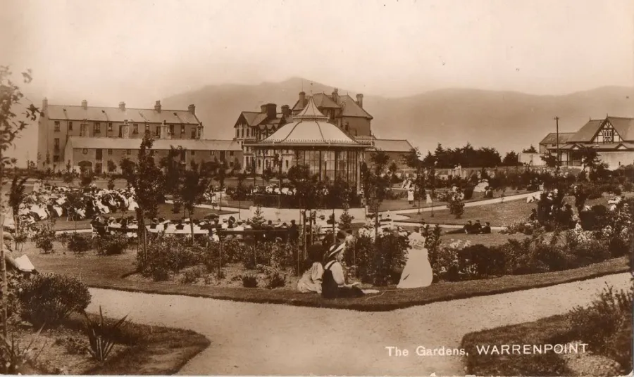 Warrenpoint Park pictured in the 1900s
