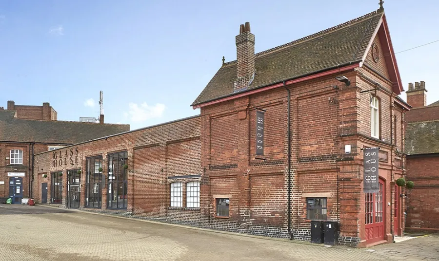 The completed Old Glasshouse building