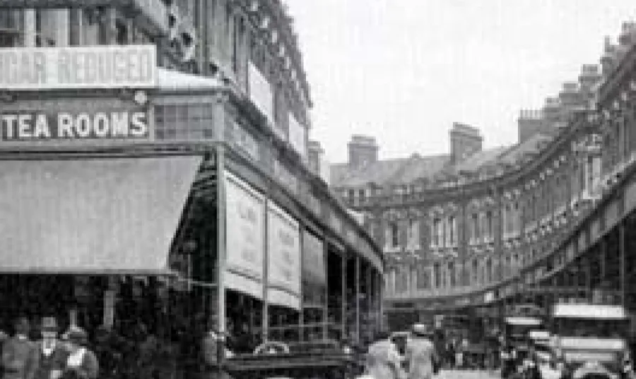 Iconic Electric Avenue in 1912