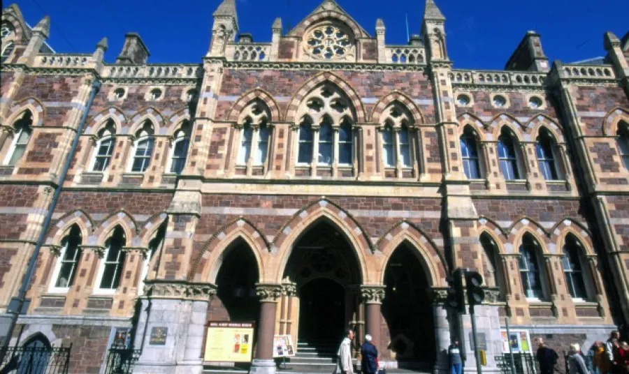 Main entrance of Royal Albert Memorial Museum