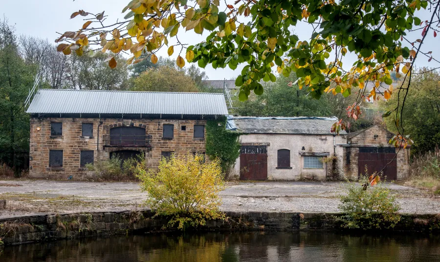 Buildings at Finsley Gate, part of Burnley's Weavers Triangle