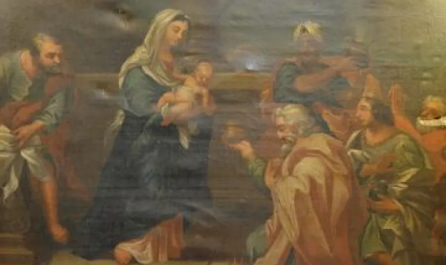The Adoration of the Magi at St Peter's Church, Great Totham