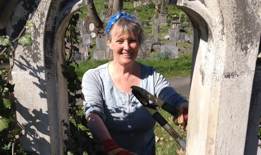 Harriet Carty, Caring for God’s Acre National Project Manager 