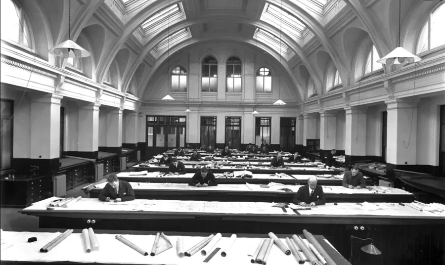 The Drawing Offices in use