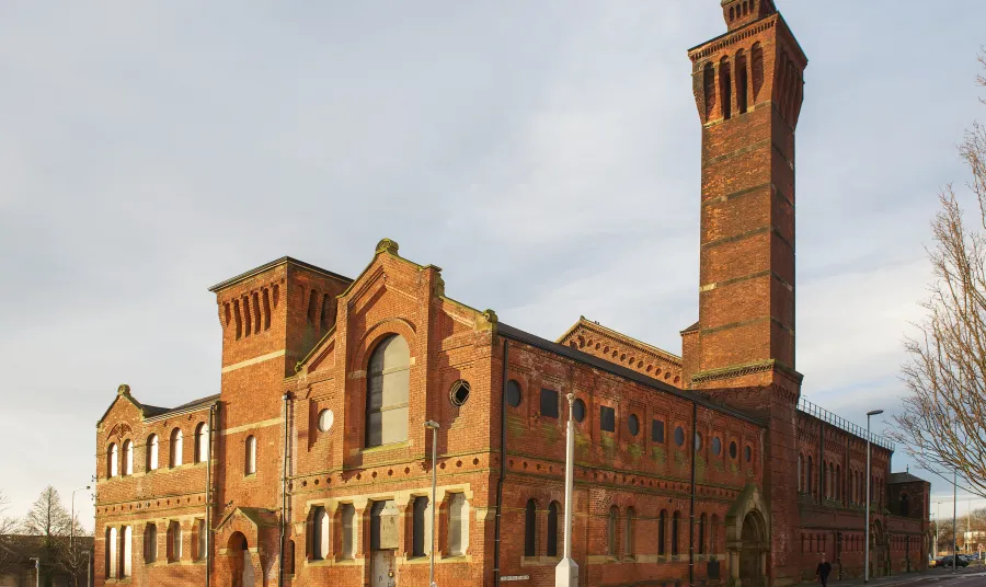 Exterior view of Ashton Old Baths