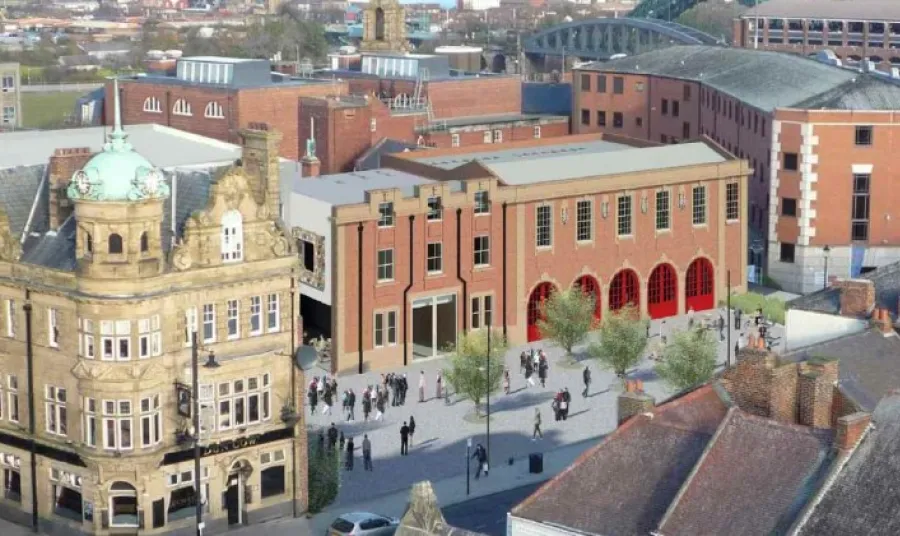 CGI image of Sunderland Old Fire Station