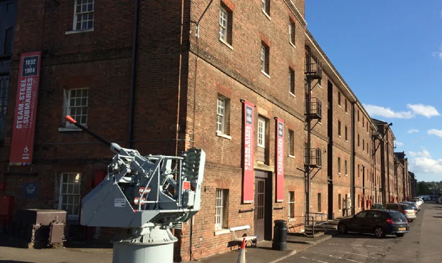 External view of the Fitted Rigging House in Chatham