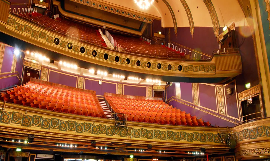 Interior of Liverpool's Royal Court Theatre