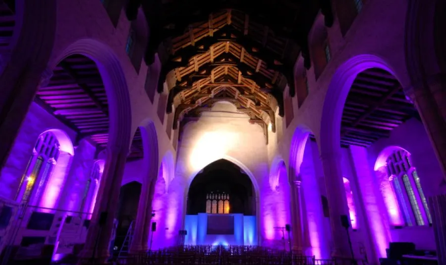 Interior of St Mary at the Quay