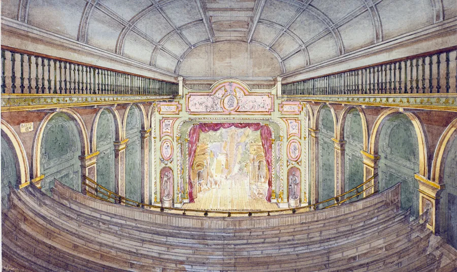 Interior of Royal Polytechnic Cinémathèque française