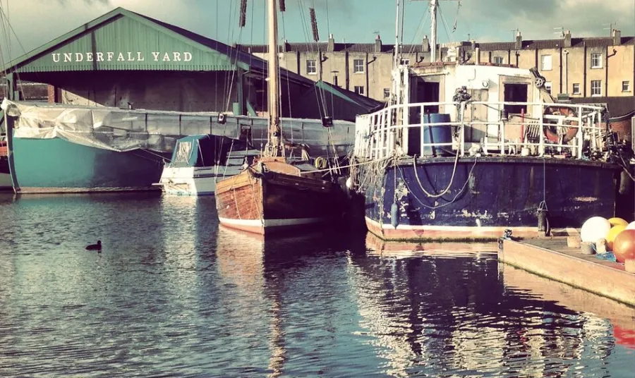 Exterior shot of the Underfall Yard 