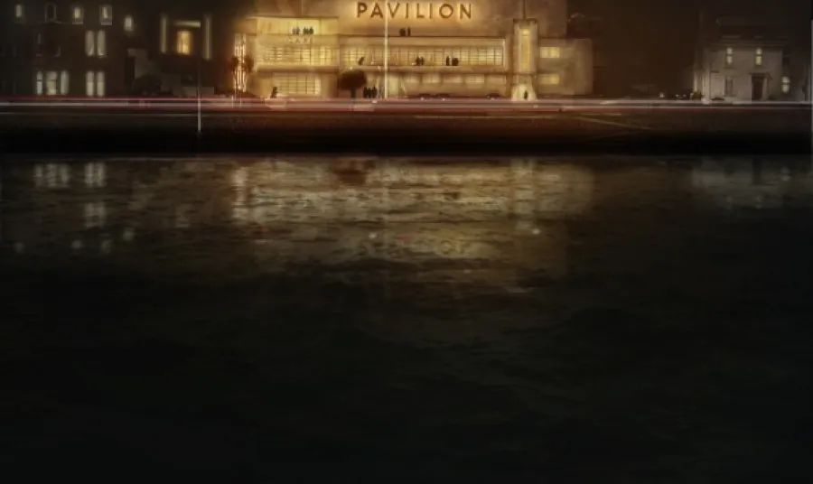 Rothesay Pavilion at night