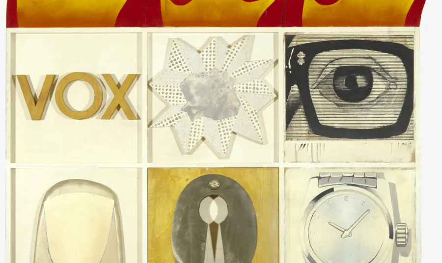 Nine Elements by Joe Tilson