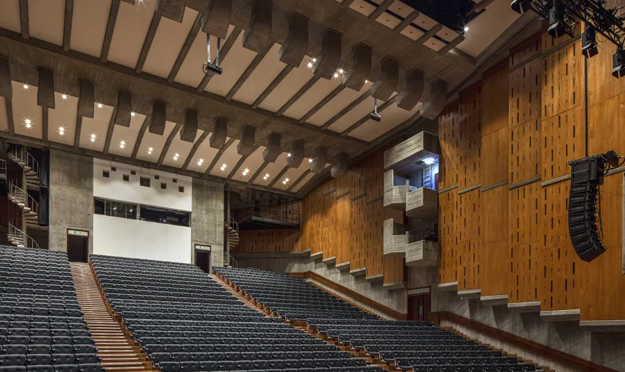 Refurbished Queen Elizabeth Hall at Southbank Centre 