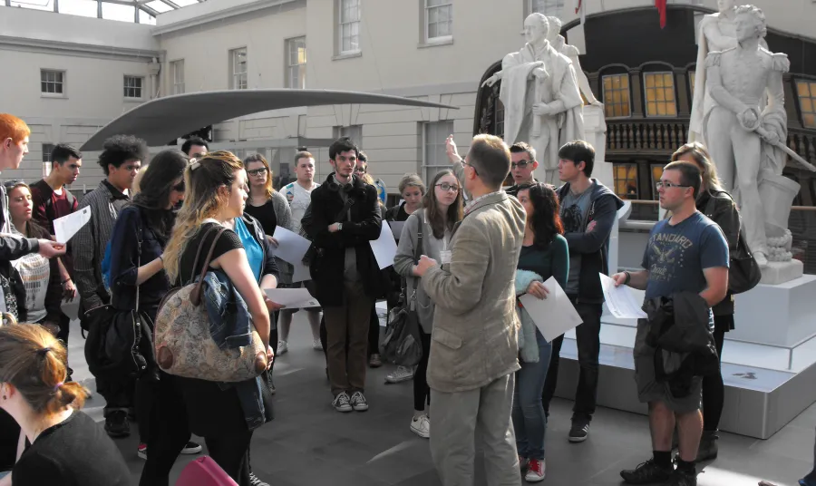 Gateways to the First World War Open Day at the National Maritime Museum, September 2014
