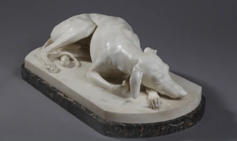 A Greyhound, Joseph Gott, 1827. Temple Newsam, Leeds