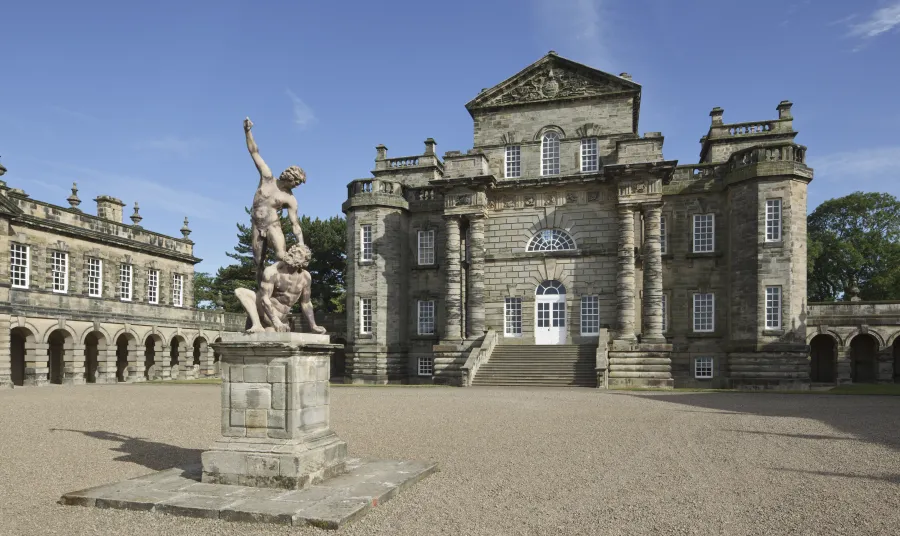 Outside view of Seaton Delaval Hall