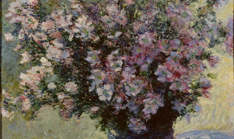 Painting of Vase of Flowers by Claude Monet