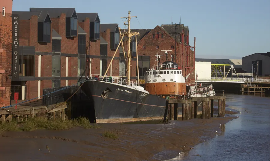 The Arctic Corsair, one of two historic vessels in Hull set to be conserved
