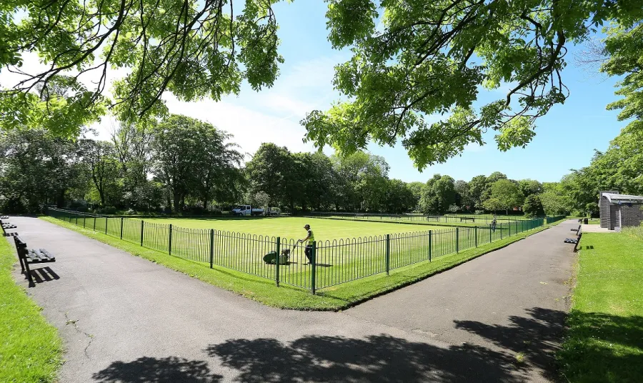 Hirst Park in Ashington, Northumberland 