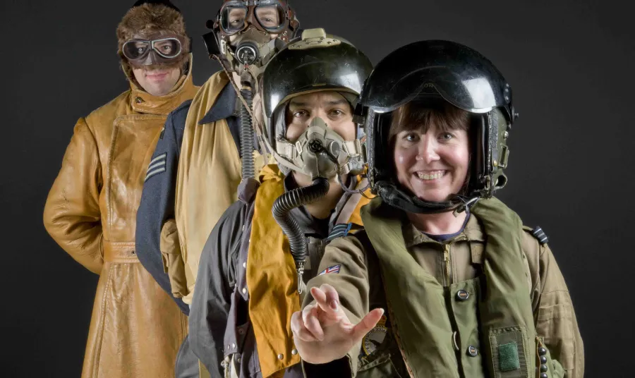RAF pilots through the decades 