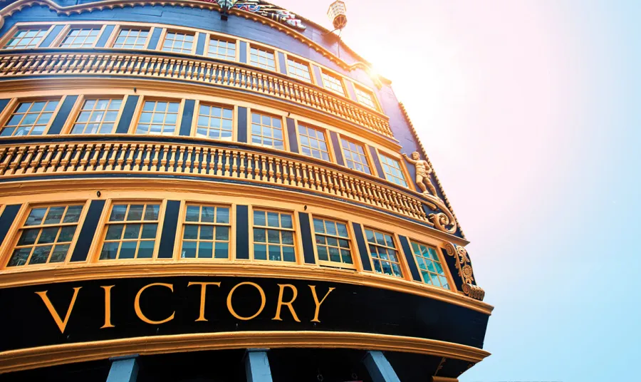 HMS Victory in Portsmouth 