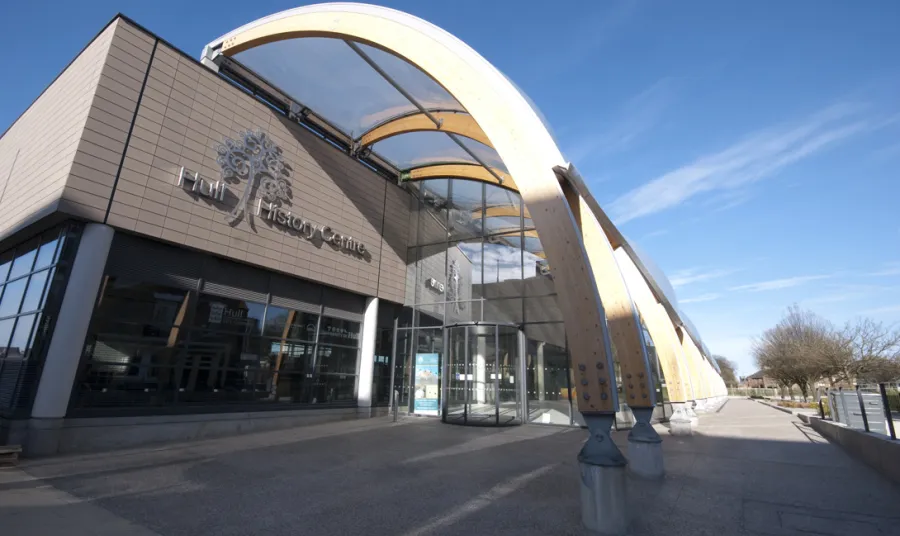 Outside view of the Hull History Centre