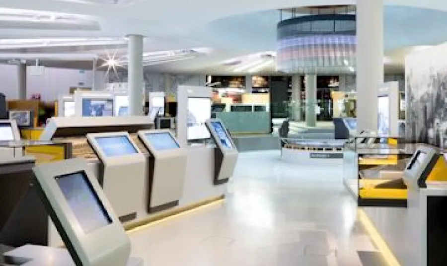 Archives+ area at the newly reopened Manchester Central Library