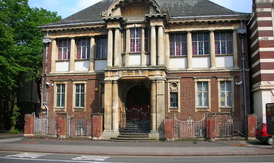 Front elevation of the former Moseley School of Art