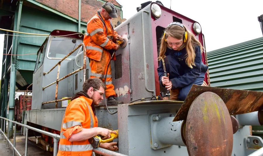 Volunteers at the National Coal Mining Museum England