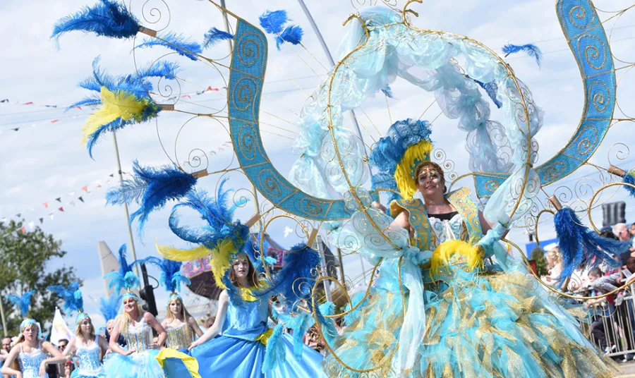 The summer parade in South Tyneside