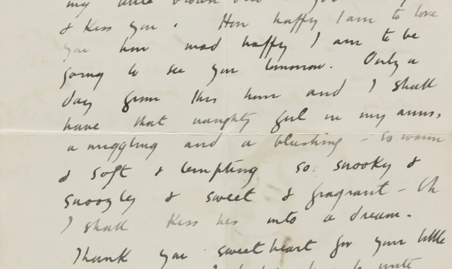 A tender love letter from Paul Nash to his wife Margaret