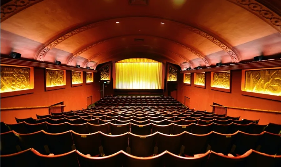 Interior of the refurbished Phoenix Cinema