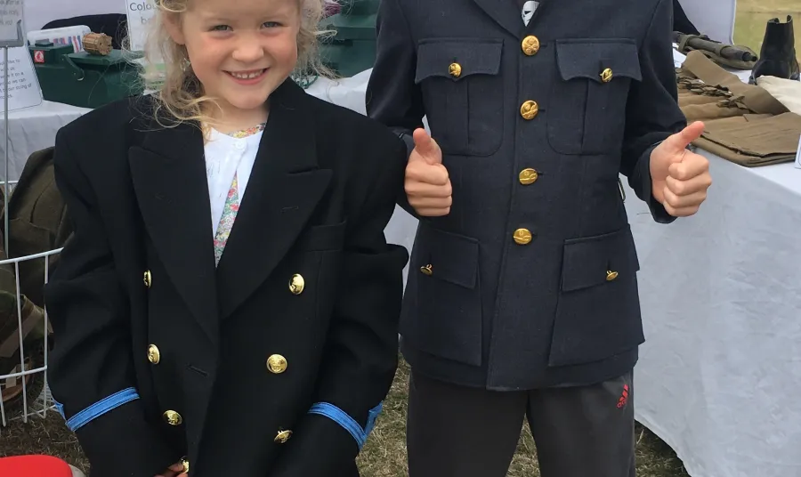 Children at the Armed Forces Day, Portsmouth 