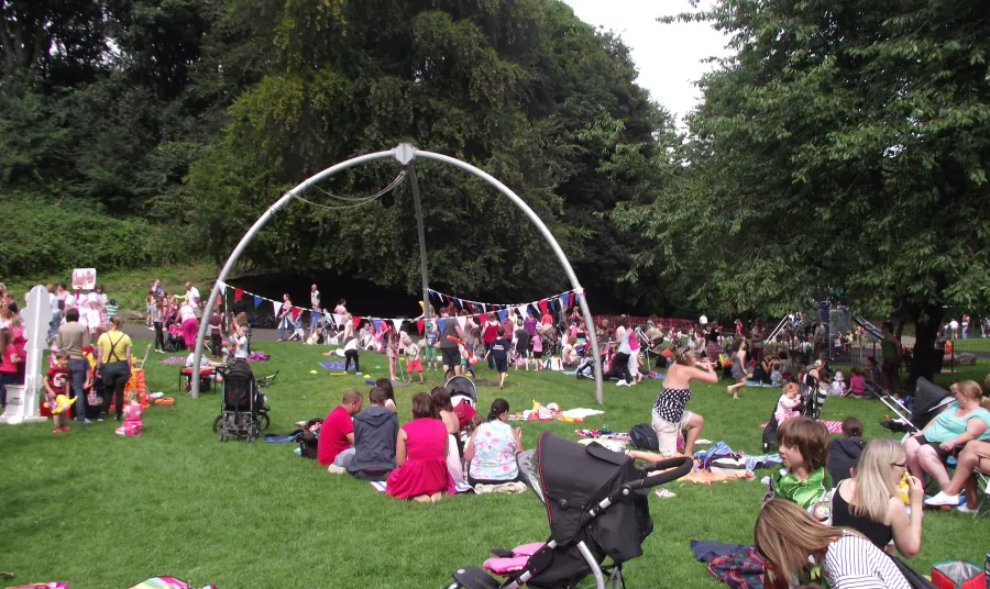 Enjoying Northumberland Park