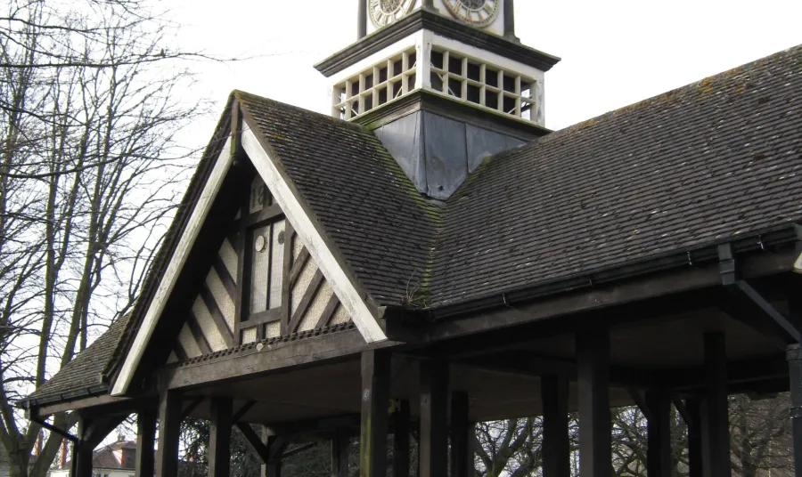 Page Park's clock tower